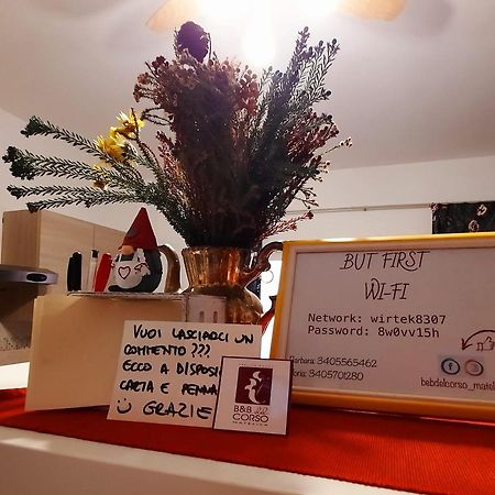 B&B Del Corso 마텔리카 외부 사진